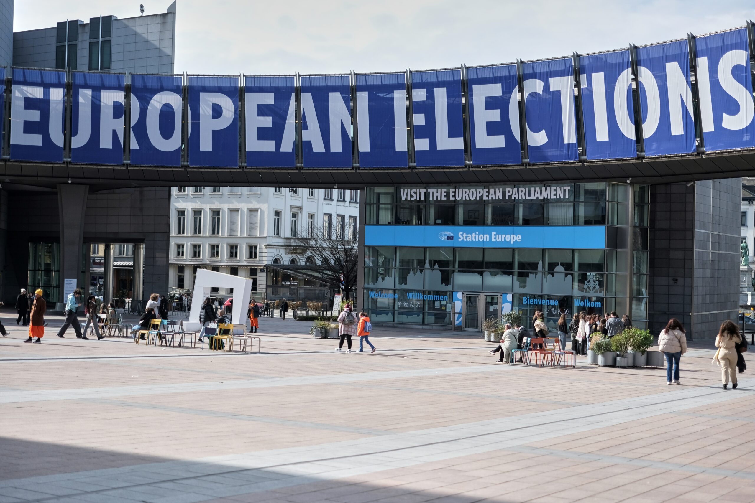 Опрос на выборах в Европарламент: победа крайне правых